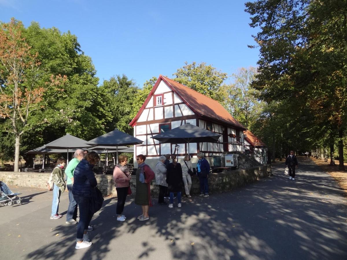 Ferienwohnung Ruhe - Oase am Eichwald Bad Nauheim Exterior foto